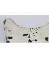 Silla diseño mariposa cuero oscura 86x75cm
