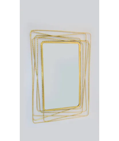 Espejo cobre rectangular grande chuby 80x1.20
