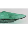 Centro cristal verde manta océano 45x30cm