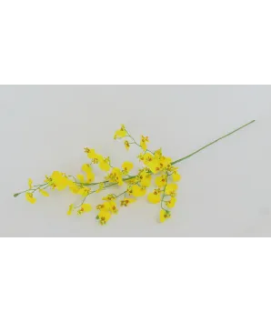 Follaje en látex florecita amarilla  80 de largo