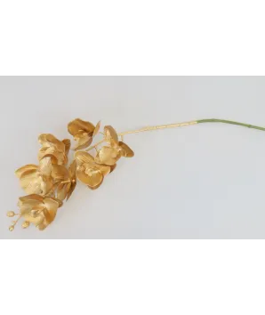 vara de orquídea en látex fina por 7 flores 75centimetro de largo