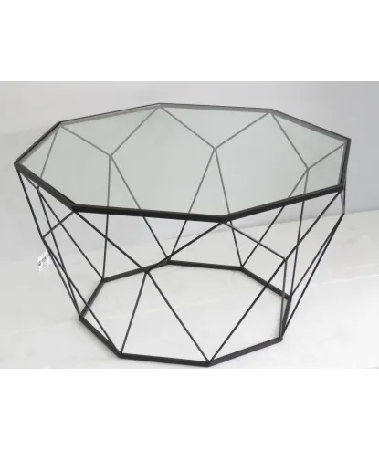 Mesa grande octagonal de lujo 43x74 cm