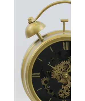 Reloj de mesa metálico fino world 36*24cm
