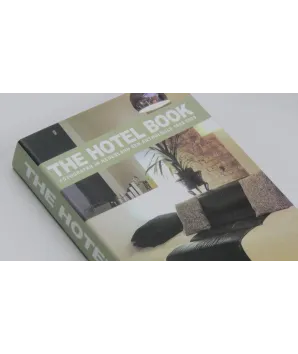 libro mediano económico the hotel  decorativo en cartón 22x16cm