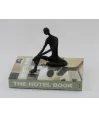 libro mediano económico the hotel  decorativo en cartón 22x16cm