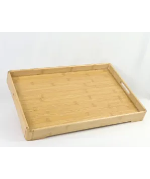 bandeja rectangular en madera  50x33cm