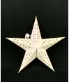 estrella blanca pequeña  28cm