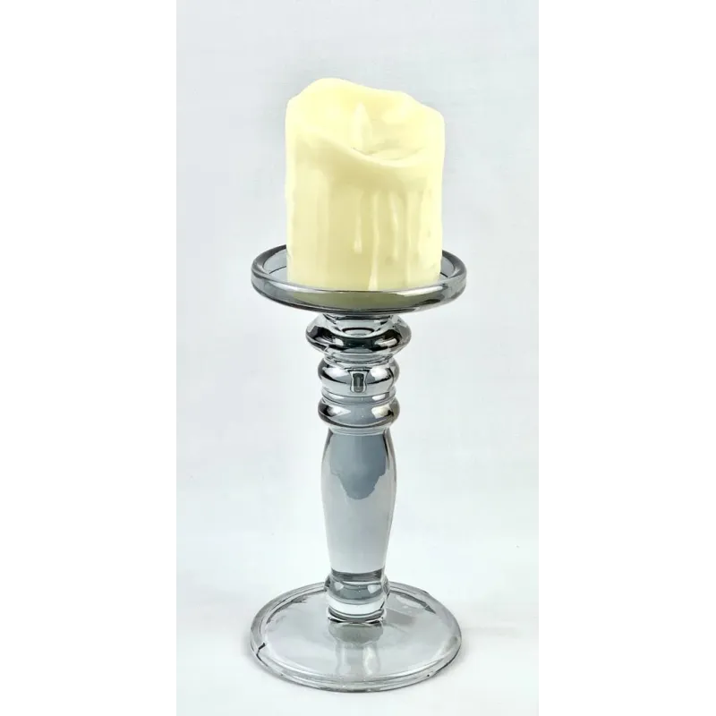 candelabro cristal mediano 21cm