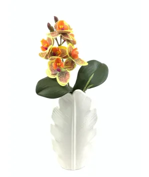 Ramito sutil orquídeas tupido 29cm  (no incluye florero )