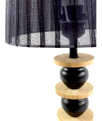 lampara bolas moderna black 45x26cm