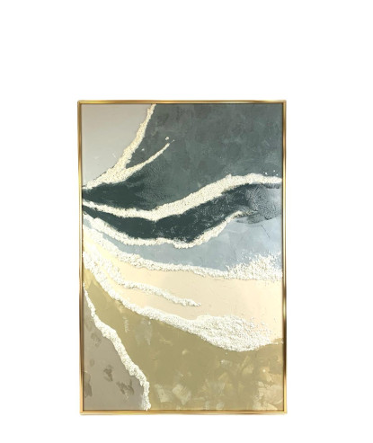 cuadro abstracto océanos 120x80 cm