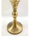 candelabro grande dorado greco 50x13cm