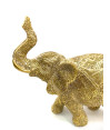 Elefante dorado turko 23x21cm