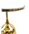 mesa auxiliar dorada ultra espejo 59x40 cm