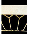 consola geométrica grande mármol 1.20x82 cm