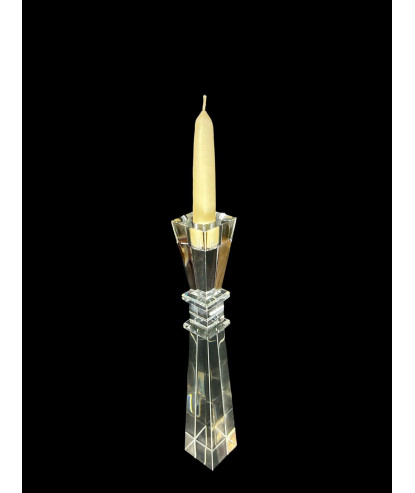 candelabro loft cristal grande fino 29 cm