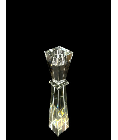 candelabro loft cristal grande fino 26 cm