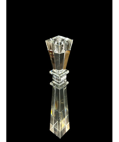 candelabro loft cristal grande fino 29 cm
