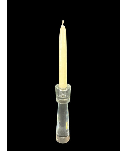 candelabro ultra liso cristal pqño 18cm