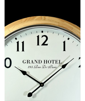 reloj grande en madera estilo el gran hotel 80 dm