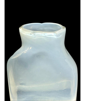 Florero botella white 34x19 cm