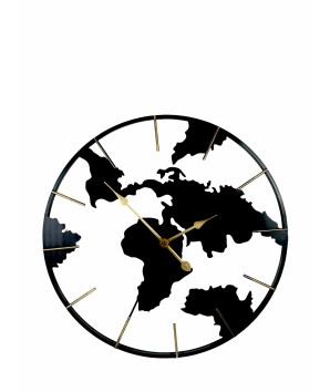 Reloj metal europa black 60 diamtero