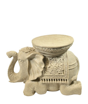 elefante india polyrecina  grande bohemio 30x42 cm