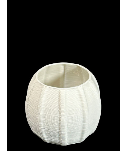 macetero ceramica whitepequeño 11x12cm