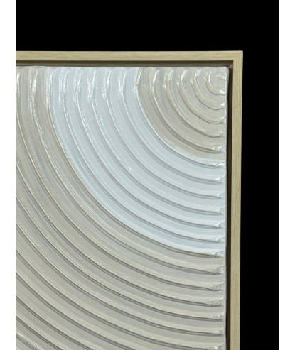 cuadro madera espirales 50x60 cm